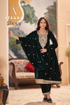 Naaz By Afsana Velvet Embroidery Readymade Suit Wholesale Shop In Surat